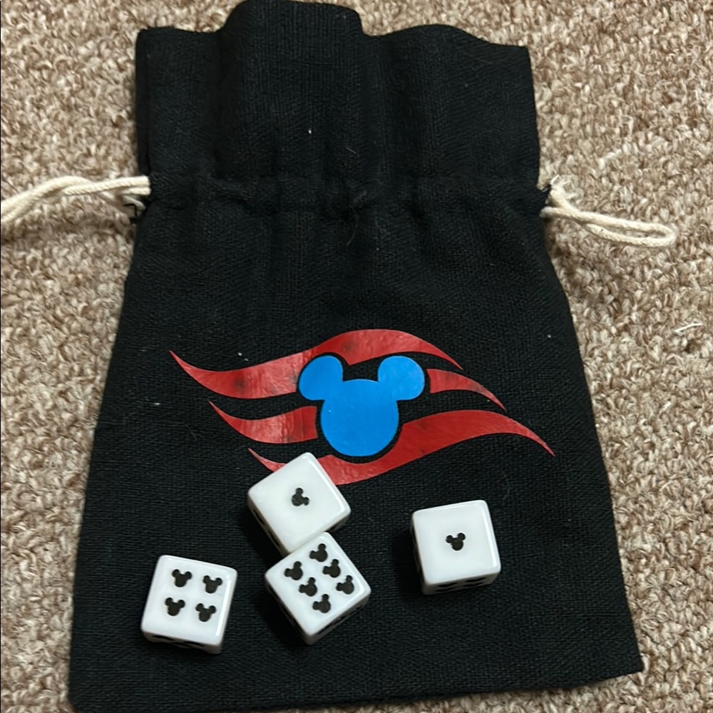 Mickey Mouse dice